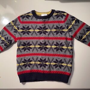 Hanna Andersson Boys Fair Isle Winter Sweater